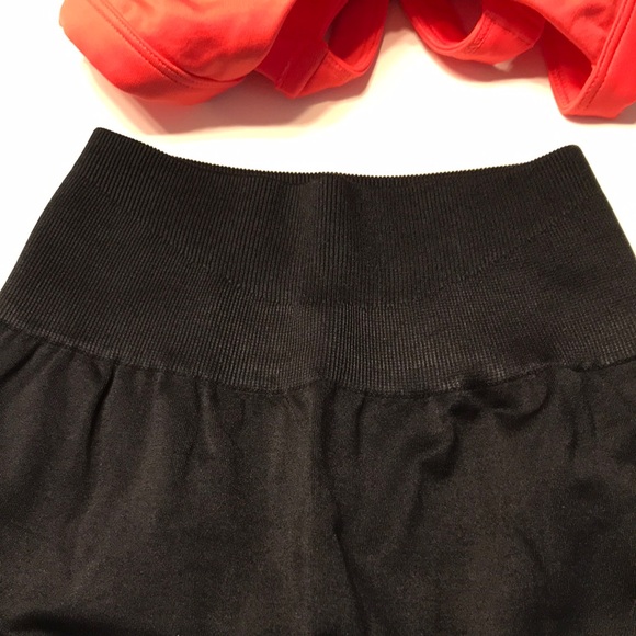 Prozis Red and Black Sports Bra and Pants Set - Picture 5 of 5